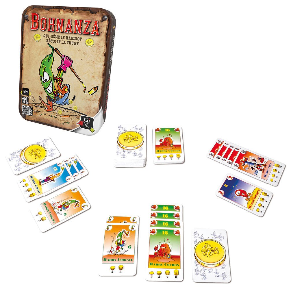 image cartes bohnanza