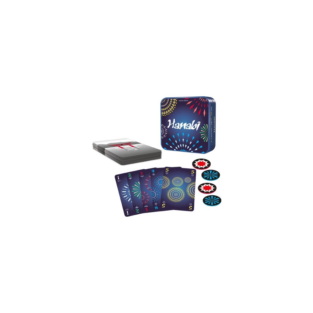 cartes de jeux hanabi
