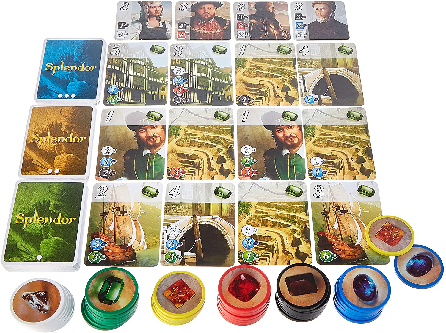 image cartes jeu splendor